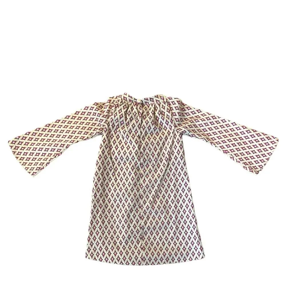 Sister Fresh Retro Bell Flare 3/4  sleeves, Straight Dress Girls Size 6 NWT